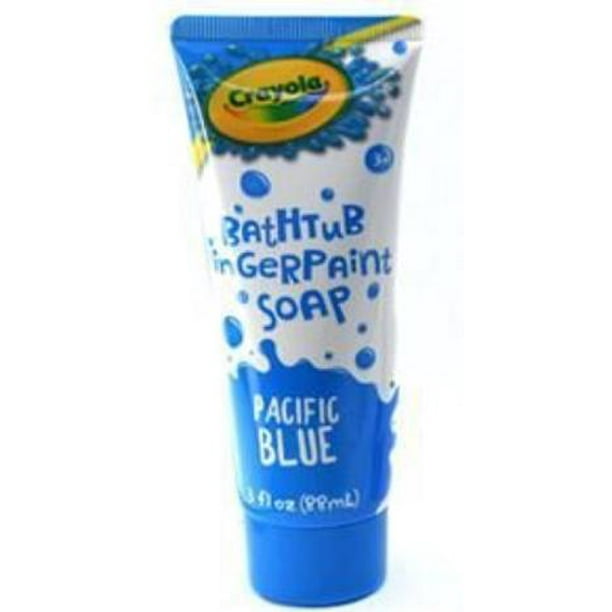 Crayola Pacific Blue Bathtub Finger Paint Soap