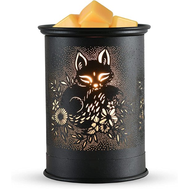 Metal wax heater. Wax melting heater. Candle wax burner. Suitable for home office decor