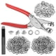 thumbnail image 1 of 642pcs Grommet Tool Kit 1/2 Inch Eyelet Kit With 320pcs Eyelets Grommets, 320pcs Washers And Gromme, 1 of 5