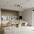 thumbnail image 3 of Shura Black 4-Light Plug-In Track Light with Dimmer Switch, Integrated LED Bulbs, 3000K, 3 of 7