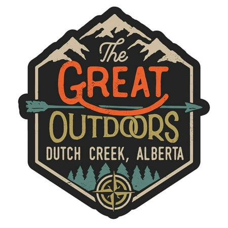 

Dutch Creek Alberta The Great Outdoors Design 4-Inch Fridge Magnet