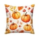 thumbnail image 3 of Mom's Best Fundas de almohada de Acción de Gracias de 17,7 x 17,7 pulgadas, con diseño de calabaza otoñal y tela suave con cremallera oculta para decoración del hogar., 3 of 6