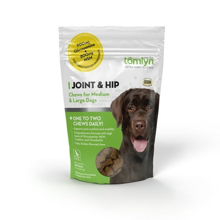 Tomlyn Joint & Hip Chews for Medium & Large Dogs  30ct.