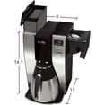thumbnail image 3 of Jarden 10-cup Thermal Programmable Coffeemaker, Stainless Steel/Black, 3 of 8