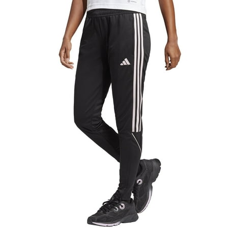 Women's adidas Tiro 23 League Pants Color: Black Pink Size: LARGE