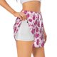 thumbnail image 1 of Balery Groovy Pink Disco Balls Pantalones cortos deportivos para mujer con forro y dos bolsillos, elásticos, para entrenamiento, gimnasio, yoga-Small, 1 of 7