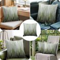 thumbnail image 3 of Throw Pillow Covers 16x16 Inch, Abstract Green Decorative Pillow Cases for Couch Sofa Bed, Modern Gradient Minimalist Mottled Art Cotton Linen Square Home Decor Pillowcases with Hidden Zipper, 3 of 7
