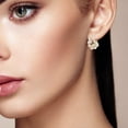 thumbnail image 1 of unbranded 1Par Pendientes Dorados Con Gancho Francés Y Falsas Accesorios Elegantes Para Toda Ocasión, 1 of 5