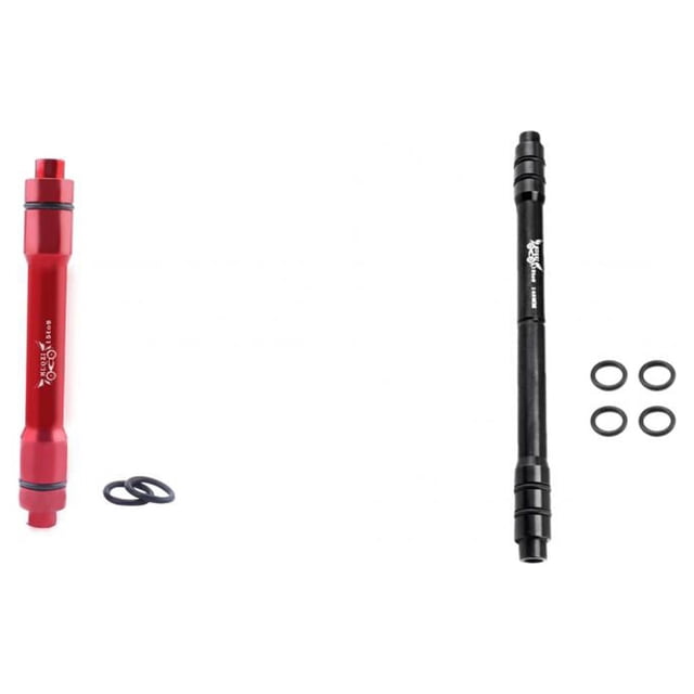 2x 12/15 mm Adaptador de Rueda Delantera de Liberación Rápida Estándar de