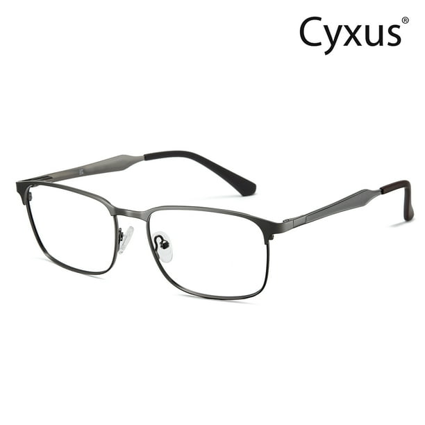 Cyxus Filtro de Luz Azul Gafas Lentes de Computadora para Hombres y Mujeres Anti Tensión de Ojos Bloquear Ultravioletas Lentes Claros Cyxus Style