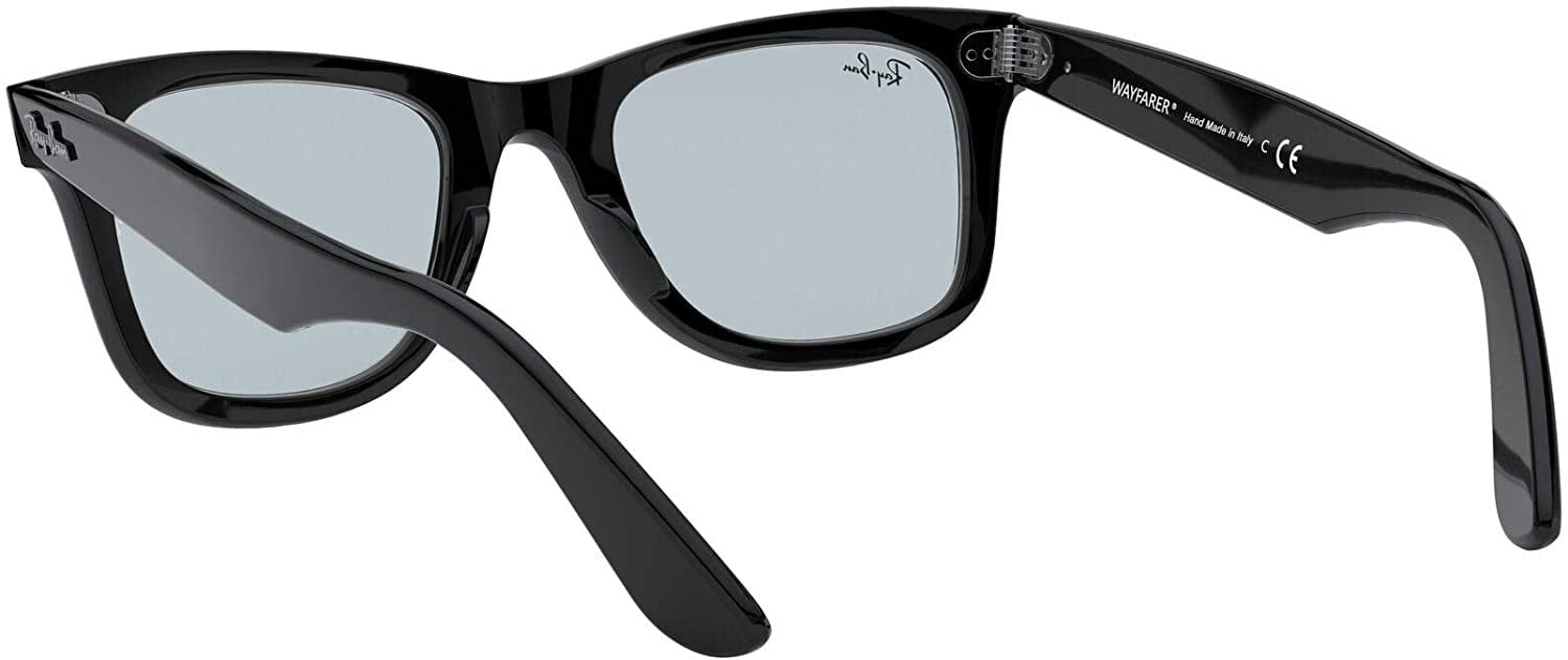 Ray-Ban Men's Original Wayfarer RB2140F-901-52 Black Sunglasses