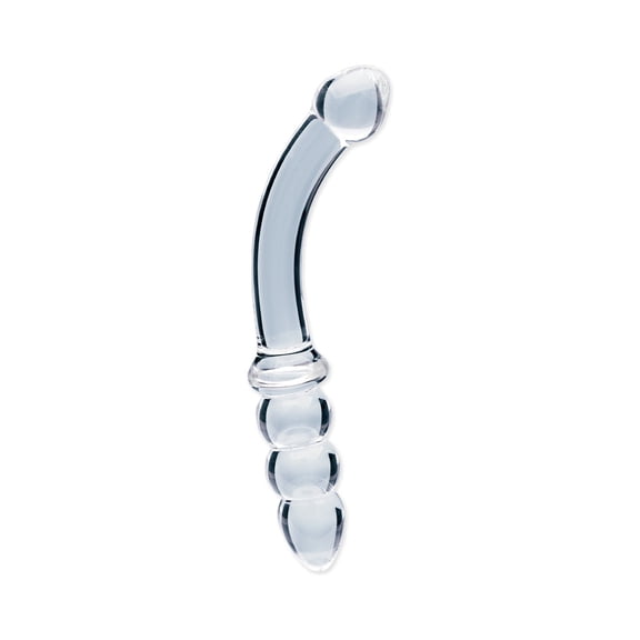 Clarity Celestial Zenith 6.5" Glass Dildo, Clear