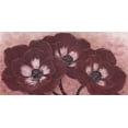thumbnail image 2 of Lake, Kaye 32x18 Black Ornate Wood Framed with Double Matting Museum Art Print Titled - MOHAGONY ANEMONE I, 2 of 4