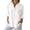 White, variant on Vivianyo HD Women's Summer Solid Button Down Shirt, Collar Long Sleeve Chest Pocket Woven Professional Blouse for Women, Women's Army Green, Sizes S-2XL