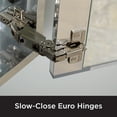 thumbnail image 4 of Designer Series by Zenith Aluminum Beveled Mirror Medicine Cabinet, 20 x 26 in., Frameless, 4 of 6