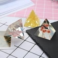 thumbnail image 5 of Moldes de resina piramidales artesanales, herramientas para hacer joyas para proyectos creativos de pirámides de bricolaje, pirámide transparente de silicona de alta calidad con características de, 5 of 5