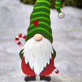 thumbnail image 3 of Todaioua Christmas Gnome Yard Stake Metal Art Ornament Field Crafts Fall Harvest Garden Stand Pile for Lawn Outdoor Home Christmas Decorations, 3 of 5