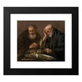 thumbnail image 2 of Hendrick Ter Brugghen 17x15 Black Modern Framed Museum Art Print Titled - Democritus and Heraclitus, 2 of 5