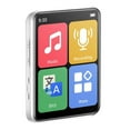 thumbnail image 1 of Mini Portable MP3 Player Bluetooth Small Music Player Touch Screen Walkman Sports Music Player Built in 32G Card-, 1 of 5