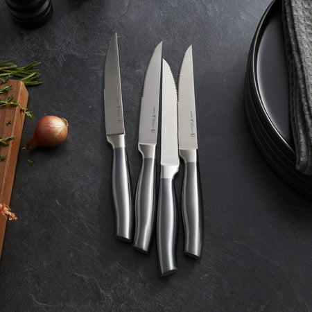 Henckels Graphite 4-pc Steak Knife Set - Silver
