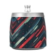 thumbnail image 7 of Yayeee Ashtray with Lid for Cigarette Smokeless Stainless Steel Home Ash Holder, Stars Abstract Lines, 7 of 7