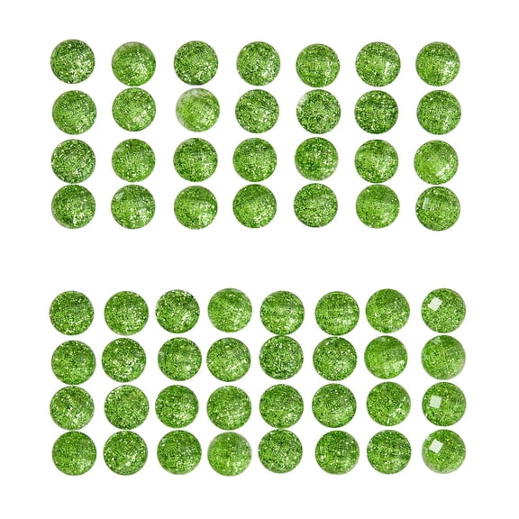Hello Hobby Accessories Button Gems, Green