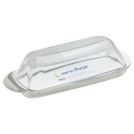 UPC 076440641905 product image for Anchor Hocking 64190L10R Presence Design Butter Dish With Cover - Pack of 4 | upcitemdb.com
