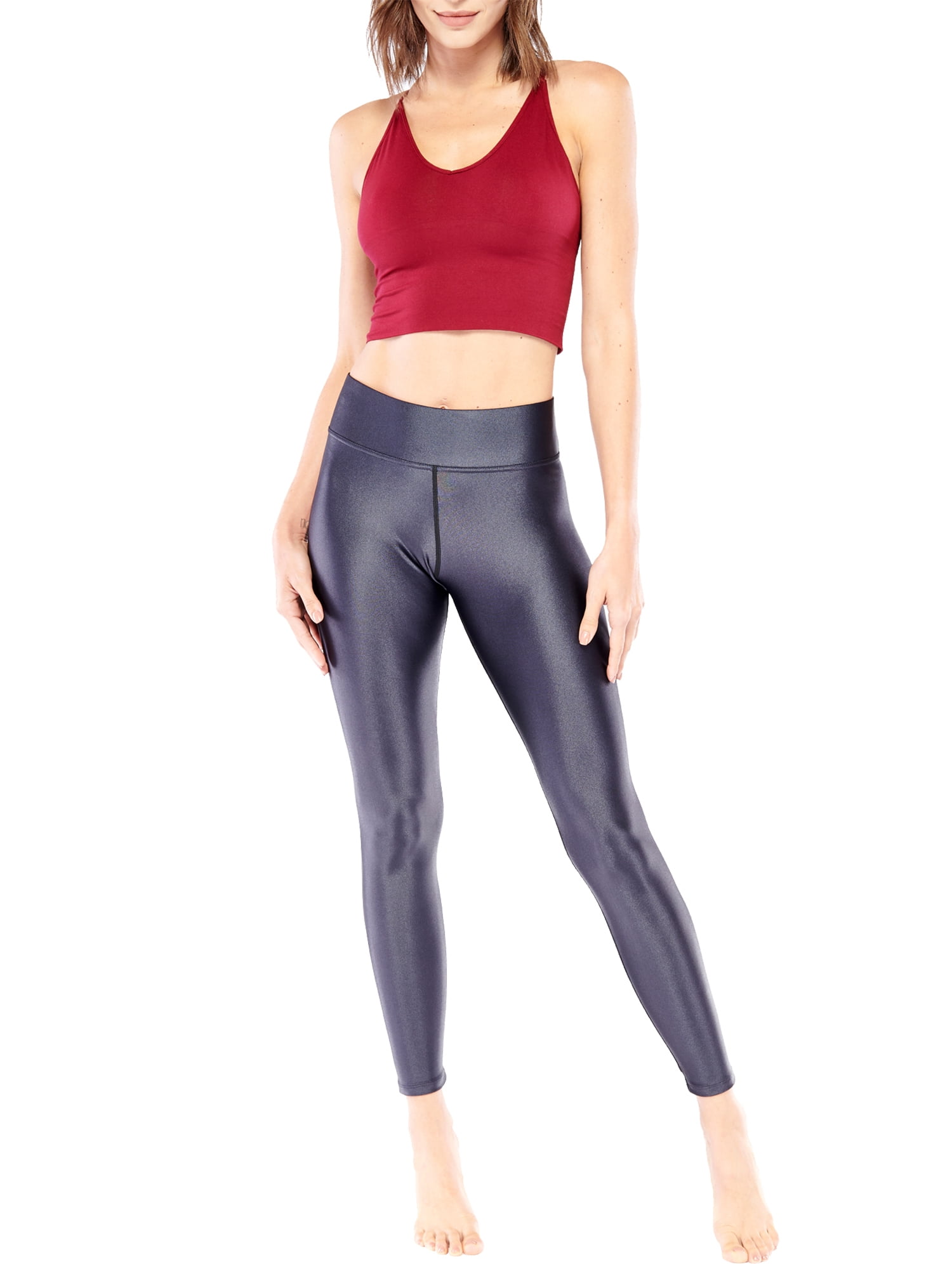 electric yoga leggings