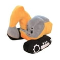 thumbnail image 4 of Excavadora de Peluche, Juguete de Construcción Interactivo, Regalos de Fiesta, Excavadora de Peluche, Camión Excavador de Peluche para Niñas Pequeñas amarillo, 4 of 8