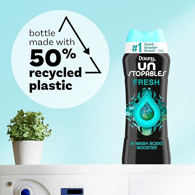 Downy Unstopables In-Wash Laundry Scent Booster Beads, Fresh, 24 oz