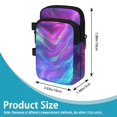 thumbnail image 7 of COEQINE Crutch Bag for Women, Elbow Crutch Pouch Purple Teal Galaxy Nebula Broken Leg Crutch Bag, Walking Cane Bag, Forearm Crutch Attachment, Lightweight, for Adults Elderly, 7 of 7