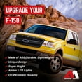thumbnail image 3 of AMERICAN MODIFIED Raptor Style Mesh Grille for 2004-2008 Ford F150, Matte Black, 3 of 12