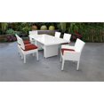 thumbnail image 1 of Miami Patio Rectangulaire Table à Manger 4 Fauteuils Sans Bras 2 Fauteuils, 1 of 2