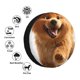 thumbnail image 4 of Balery Happy Fluffy Running Dog Cubiertas para Neumáticos - Protector Resistente para Neumáticos de Camioneta, SUV, Remolque, Camper y RV-16 inch, 4 of 6