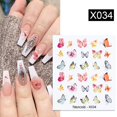 thumbnail image 1 of JOEEE Blooming Design Calcomanías De Agua Con Tema De Hoja De Flores DIY Slider Uñas Arte Marcas Mariposa Pegatina De, 1 of 4