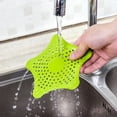 thumbnail image 3 of Kitchen Floor Drain Shower Drain Hair Catcher Silicone Hair Plug Hair Catcher With Suction Cup Shower Drain Cover Suitable For Bathroom Tub And Kitchen Easy To Install And Clean Green, 3 of 8