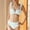 A_White, variant on MGDXOX Womens High Waisted Bathing Suits Tummy Control 2 Piece Swimsuits High Cut Bikini Sets Textured Twist Front Swimwear Sky Blue L