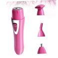 thumbnail image 3 of KAKOWELY 1 Set Multi Function Nose Hair Remover for Facial Hair Removal Device Pink Color Compact Design 4.7x1.2x1.2in, 3 of 8