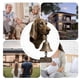 thumbnail image 5 of Door Chime Bell Dog-Shaped Welcome Doorbell Resin Animal-Themed Chime Workable, 5 of 5