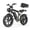 X80 Green, variant on Jansno X80 750W Motor 28mph Electric Bike for Adult,52V 17Ah Battery 60-Mile Range,20"*4 Fat Tire E-Bike Full Suspension UL2849
