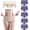 Blue, variant on Leakproof Ladies Underwear,Pelvic Floor Support & Leakproof Underwear,Reusable Incontinence Cotton Panties for Women Over 60 (3PCS,Small)
