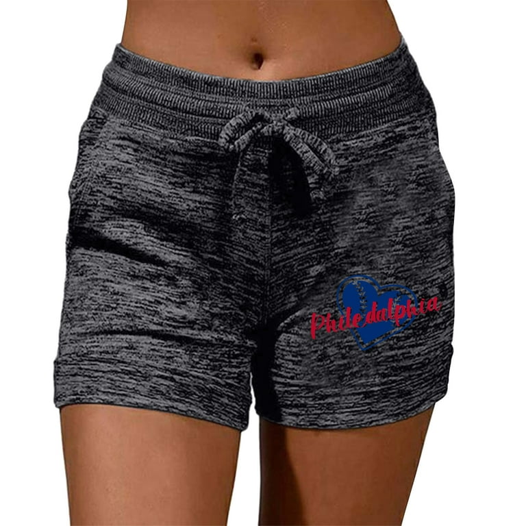 RUIKAR Women Soft and Comfy Activewear Lounge Shorts with Pockets and  Drawstring Shorts for Women Black_001 XXL