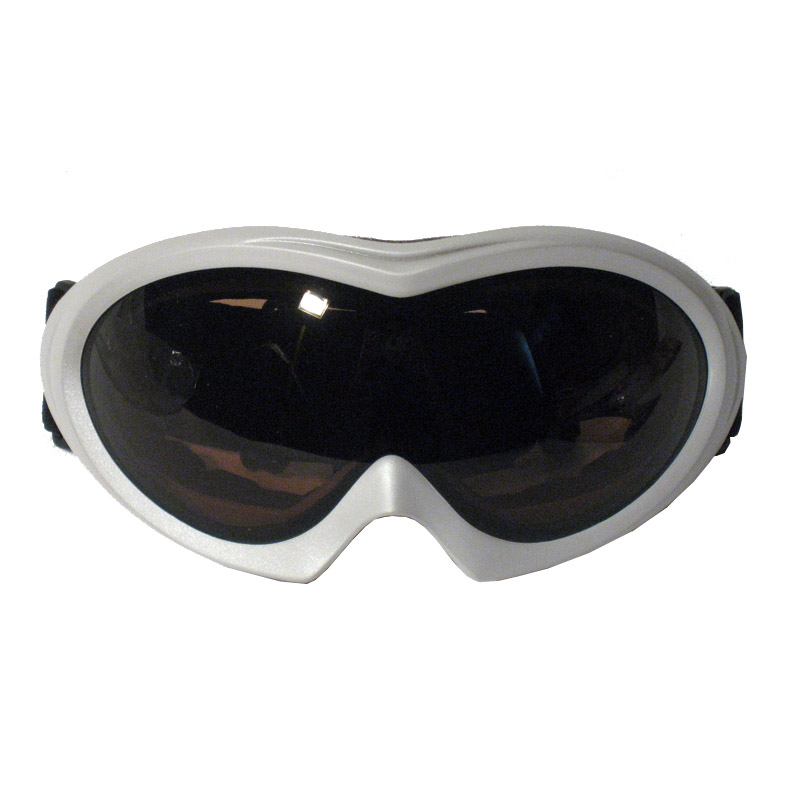 Snow Ski Snowboard Glasses Skiing Sun Goggles Sport White With Black Double Lens by Asia Pacific