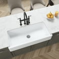 thumbnail image 1 of 37"L x 19" W  Creamic Farmhouse/Apron Front White Kitchen Sink, 1 of 6
