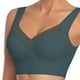 thumbnail image 2 of WILLBEST Brasier Maidenform Mujer Camiseta De Tirantes De Encaje Sin Tirantes Para Mujer, Talla Grande, Con Fruncido Lateral Fino Y Ajustable, 1814, 2 of 4