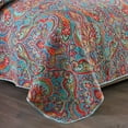 thumbnail image 7 of NEWLAKE 3-Piece Blue Floral Quilt Bedding Sets, Queen, 7 of 7