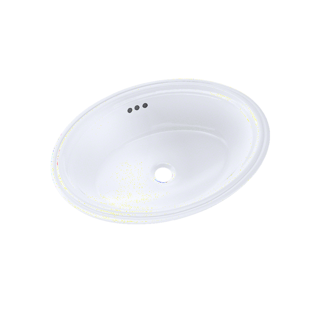 TOTO® Dartmouth® 171/4" x 127/8" Oval Undermount Bathroom Sink