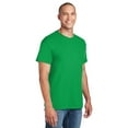 thumbnail image 3 of Gildan Classic Fit Men DryBlend T-Shirt, Short Sleeve Crewneck Tee, Irish Green, 2XL, 3 of 5
