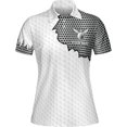 thumbnail image 2 of Lotusprinthandmade Personalized Name Golf Friends Women Polo (Lightweight) S-5XL Multicolor (M), 2 of 6