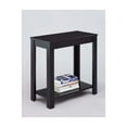 thumbnail image 2 of Minimalistic designed Wooden Chairside Table, Black, 2 of 8